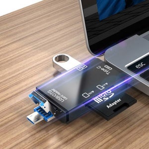 디큐브 SD 카드리더기 C타입 OTG 변환 USB 2.0 블랙박스 멀티 리더기