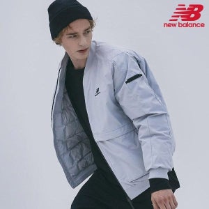 휠라 [패션플러스][휠라]뉴발란스 자켓 NBNPB47063-LG 경량 블루종 다운 스포츠