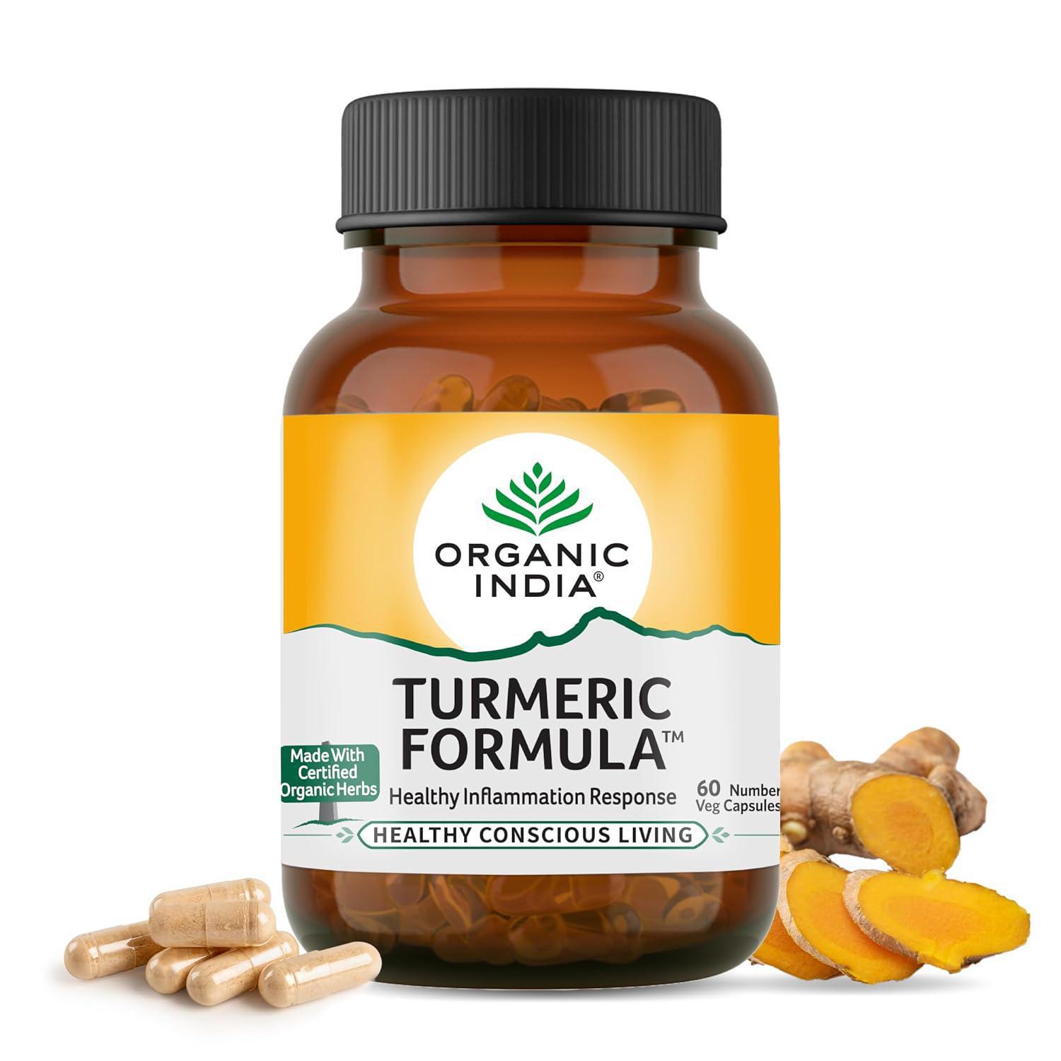 <b>터메릭</b> 포뮬라 (Turmeric Formula | Organic India) 60cap
