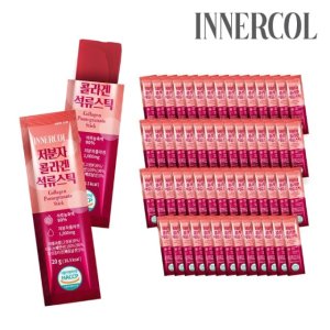 <b>이너콜 저분자콜라겐 석류</b>젤리 <b>스틱</b> 4세트(20g x 60개입)