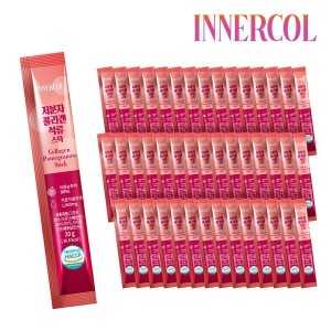 <b>이너콜</b> <b>이너콜 저분자콜라겐 석류</b>젤리 <b>스틱</b> 3세트 20g x 45개입