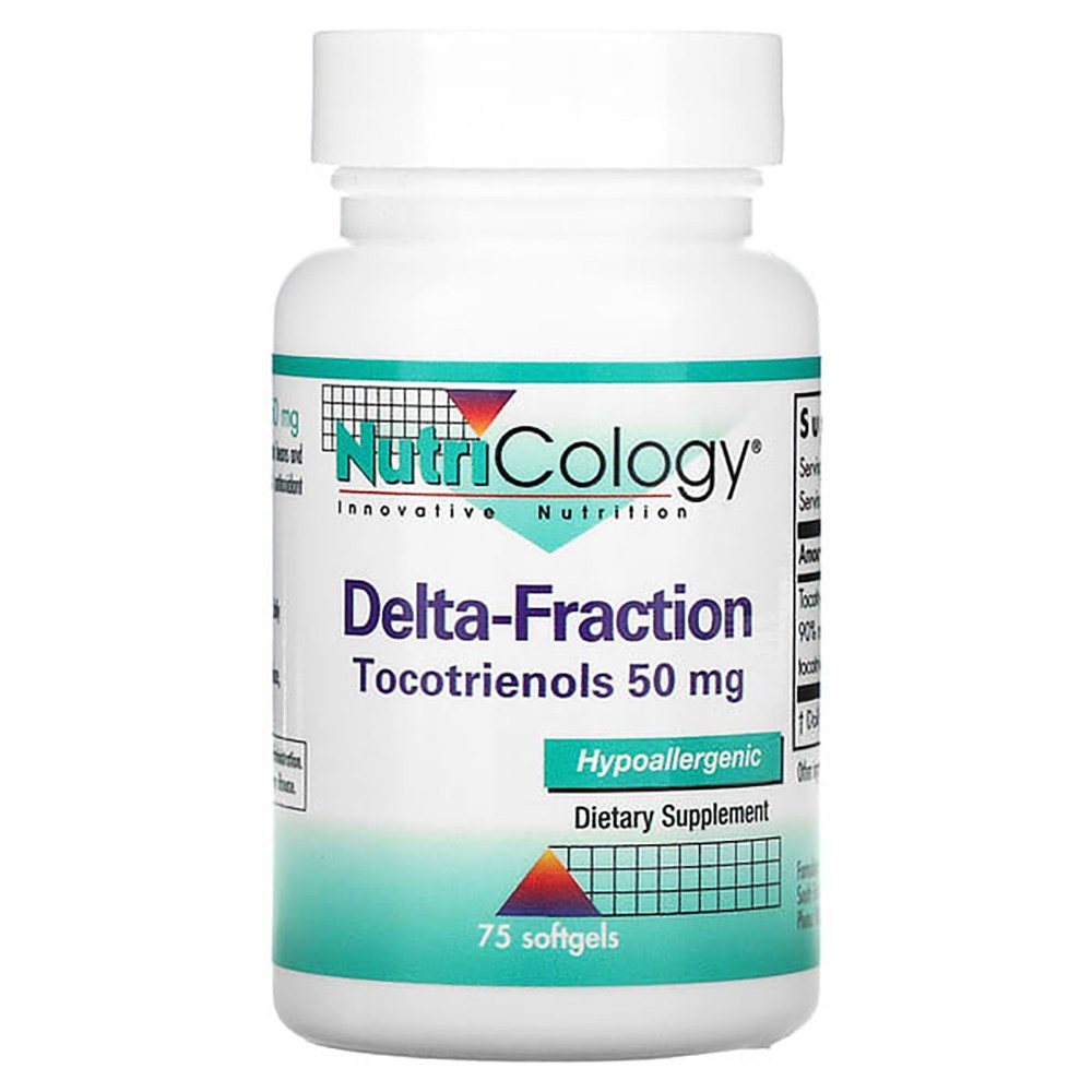 뉴트리콜로지 뉴트리콜로지 <b>델타</b> <b>프렉션 토코트리에놀 50mg</b> 75캡슐