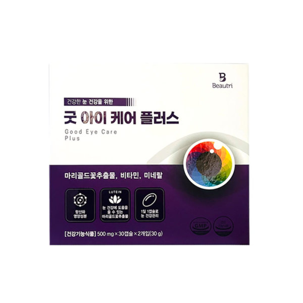 한국씨엔에스<b>팜 뉴트리션</b> 굿 아이 케어 플러스 500mg x 60캡슐