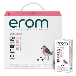 이롬 (유통기한임박25.11.26)이롬 황성주 국산콩 약콩두유 190ml x 40팩