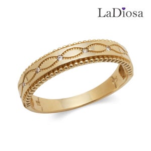 [La Diosa] 라디오사 18K 남성반지 G18B-306RL