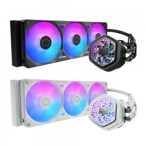 쿨러마스터 MASTERLIQUID 360 ATMOS II VRM Fan (블랙)