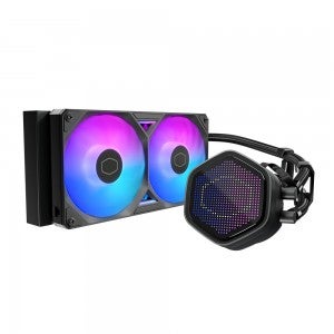 쿨러마스터 MASTERLIQUID 240 ATMOS II Pixel LED (블랙)