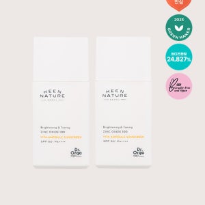 닥터올가 징크100 프라이머 비타민 앰플 선크림 SPF 50+ PA++++  35ml x 2개