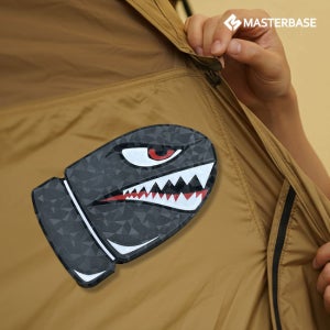 마스터베이스 자석패치 샤크미사일 캠핑데코 텐트자석 감성캥핑 인테리어