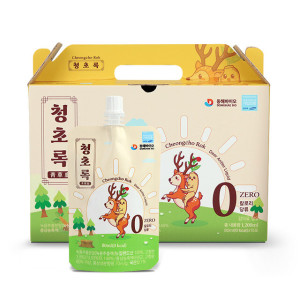 청초록 어린이 녹용 성장기 보약 아기 면역력 영양제 80mlx15포 <b>만성 피로</b> 원기 회복
