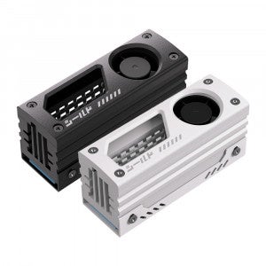 EZDIY-FAB SHIELD M.2 SSD 히트싱크 쿨링팬 (화이트)