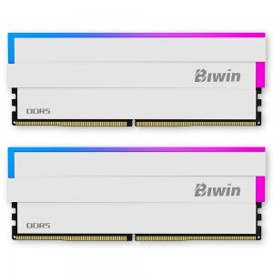 BIWIN DDR5-6000 CL28 DW100 RGB 화이트 패키지 (48GB(24Gx2))
