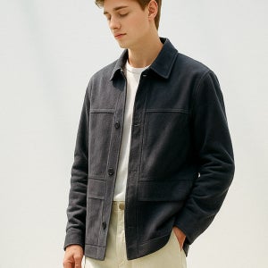 [에디션] 에코 스웨이드 점퍼 (NED3FF1901)