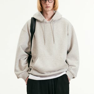 [티엔지티] Oversized Hoodie Sweat (Melange Grey) TNTS5F102G2