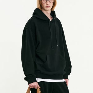 [티엔지티] Oversized Hoodie Sweat (Black) TNTS5F102BK
