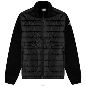 25FW 몽클레어 트리콧 니트 패딩 가디건 K2091 9B50700 A9341 999