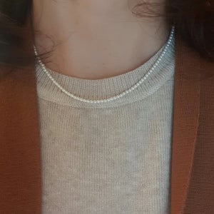 초미니 진주목걸이_화이트, 아름앤코 (Areum & Co.)