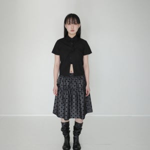 [이서이] 70mm polka dots skirt E25SMSK001