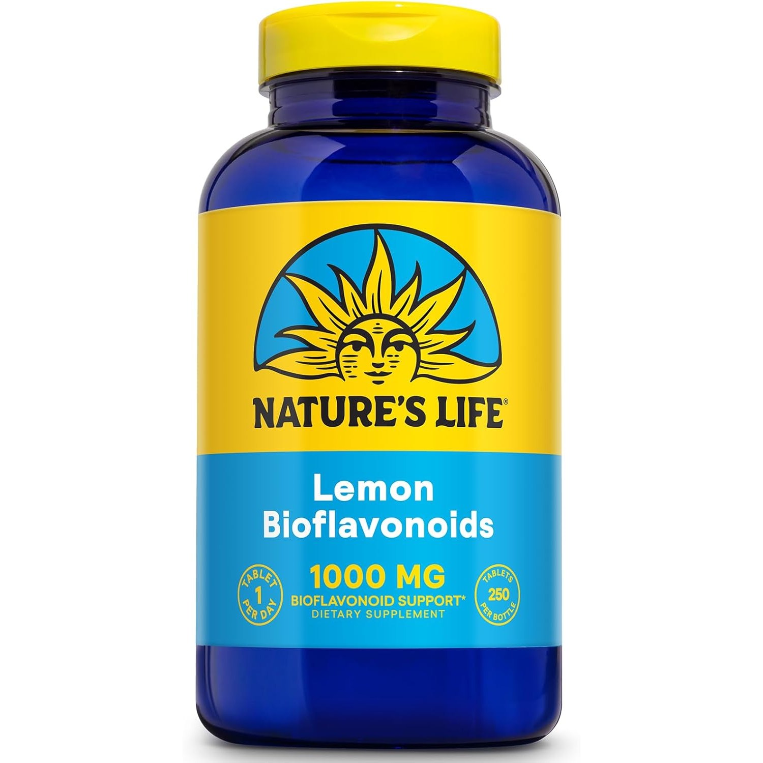<b>네이쳐스라이프</b> 바이오플라보노이드 1000mg 타블렛  1개  250정