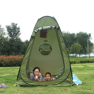 [람스네] 캠핑 필수품 원터치 샤워 텐트 간이 화장실 탈의실_467