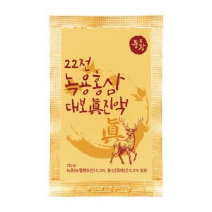 동광 녹용 홍삼대보 진액 70ml X 30포 22가지 원료