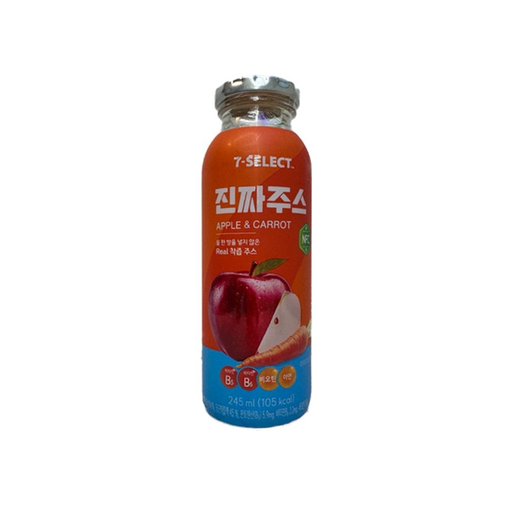 진짜주스 사과 당근 제품 이미지