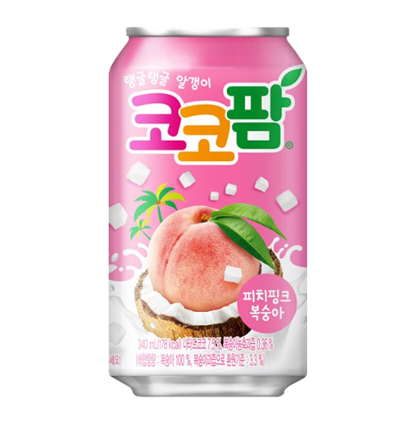 코코팜 피치핑크 복숭아, 340ml, 24개 (11,800원) (무료)