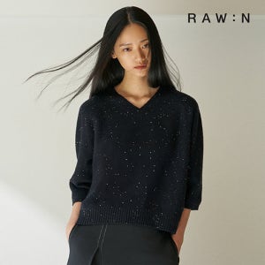 로우앤 25FW 울 블렌드 스팽글 홀가먼트 풀오버 3종 TV상품