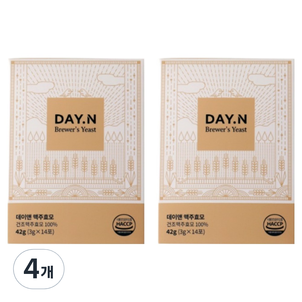DayN <b>맥주효모</b>환 3000mg 14p  4개  42g