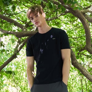 면티 SKPG 중독 러닝 티셔츠 블랙 츄리닝