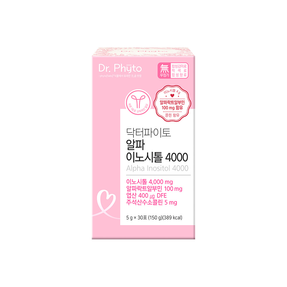 비오팜 닥터파이토 알파 <b>이노시톨</b> 4000 5g x 30포, 4개