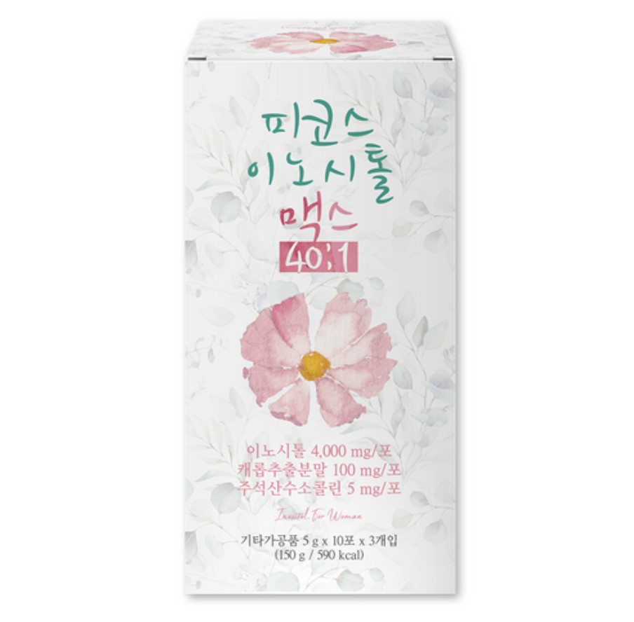 한국씨엔에스팜 지엠팜 피코스 <b>이노시톨</b> 맥스 40 : 1 5g x 30포, 1개