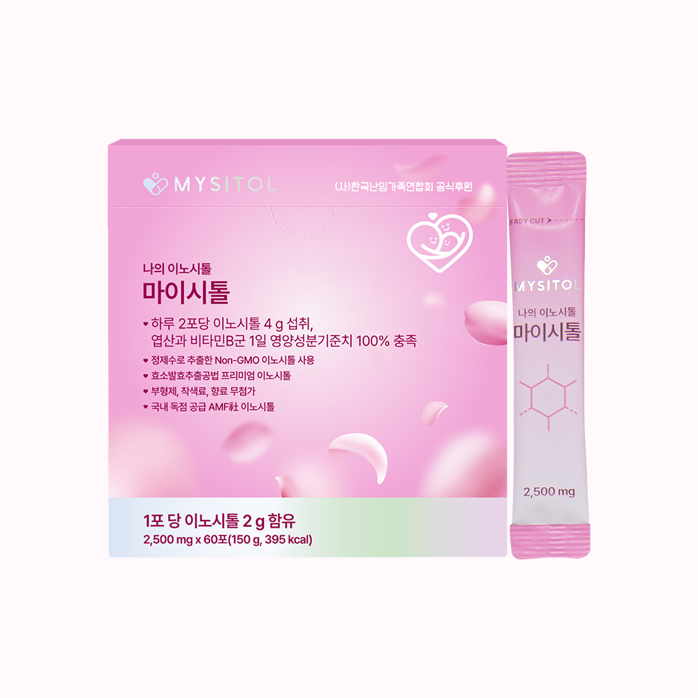 유유헬스케어 나의 이노시톨 <b>마이시톨</b> 2500mg x 60포, 1개