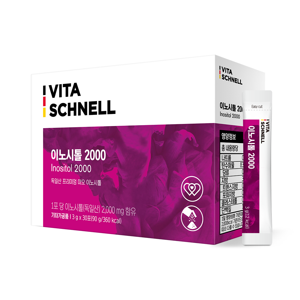 노바렉스 뉴트리원 <b>이노시톨 2000</b> 3g x 30포, 1개