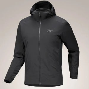 아크테릭스 아톰 SL 후디 블랙 맨즈 남성용 등산 바람막이 자켓 X000009560 Atom SL Hoody