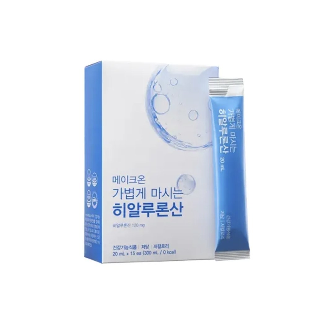 [정품인증] NEW 가볍게 마시는 <b>히알루론산</b> <b>아모레퍼시픽</b> 메이크온 15일분  15개  20ml