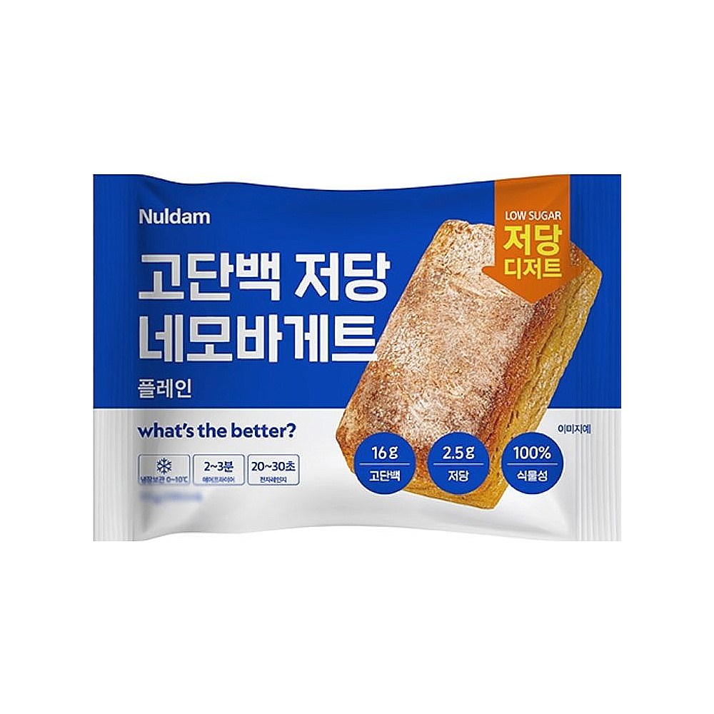 고단백 저당 네모바게트 플레인 제품 이미지