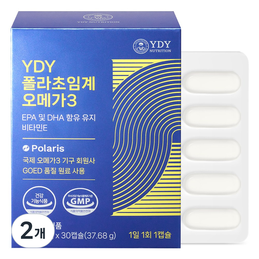 <b>YDY</b> 폴라초임계오메가3  30정  2개
