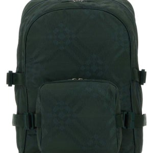 버버리 8080841 B7325 남성 백팩 Bottle green nylon blend Check backpack