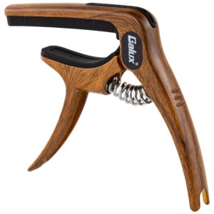 영훈악기 기타 카포 Capo GALUX 클립 합금  마호가니  1개