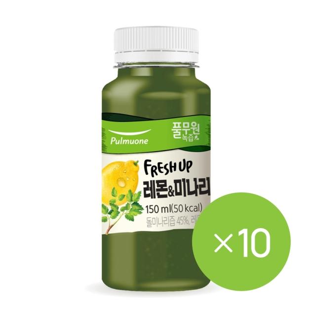 프레시업 레몬미나리 (150mlx10개) | <b>풀무원</b> | 선물세트 품격있는 선물 <b>수능</b> 갱년기