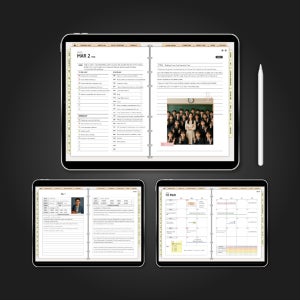 2025-2026 교사용 학생수업관리 올인원 다이어리, 쉐도우캔버스