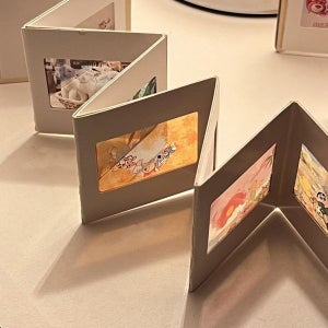 [러키펀치] 나만의 컬러필름 포토 앨범 포토카드 책 만들기 DIY - 미니 포토북 포토북제작 셀프포토북 미니앨범 사진앨범 사진첩 미니앨범북 네컷앨범 웨딩 포토 사진 굿즈 제작 사진