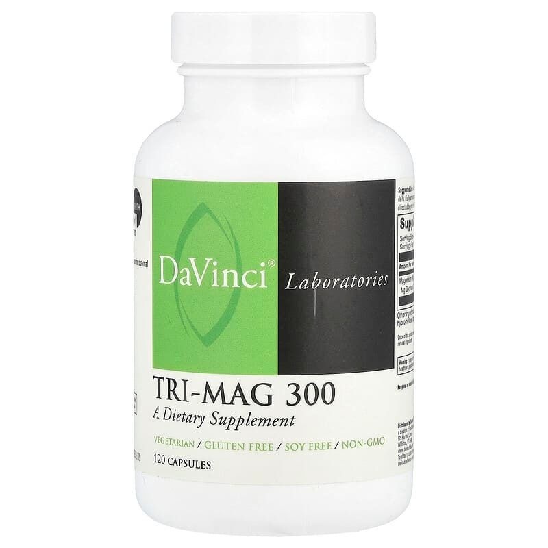 DaVinci Laboratories, <b>Tri-Mag 300</b> 120캡슐