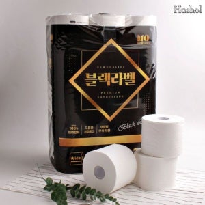 3겹 휴지 부드러운 대용량 화장지 화장실 용품 35M 30롤 2팩