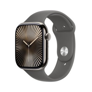 [롯데백화점] Apple [매장 픽업] 애플워치 10 GPS+Cellular 46mm 내추럴 티타늄케이스 스포츠밴드 LE1219963136