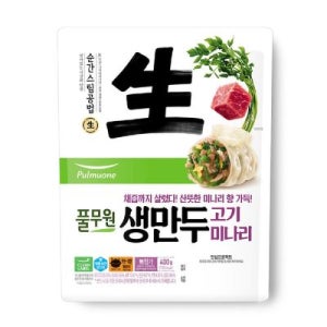 풀무원 생만두 고기미나리 400G