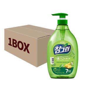 기름기 참그린 주방세제 12입 국민세제 녹차세제 뽀드득