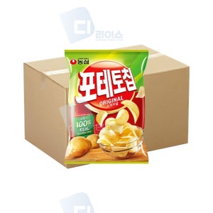 감자칩 감자과자 오리지날 포테토칩 농심 스낵 생감자스낵