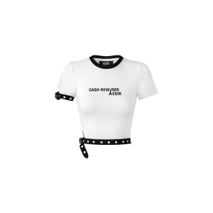 [AESIR STUDIOS : 에이서 스튜디오] WOMEN - PARIS BABY TEE